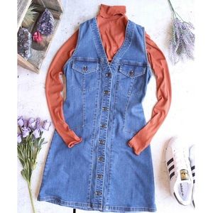 ❌FINAL PRICE❌ Free People Denim Mini Dress